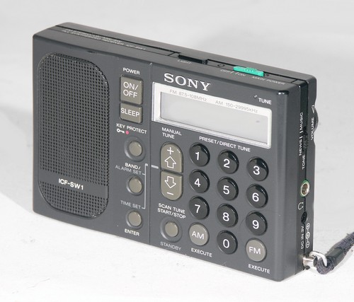 Sony icf sw1 digitaler - sony,
