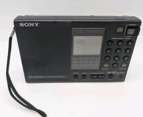 Sony icf sw7600 weltempfänger - sony,