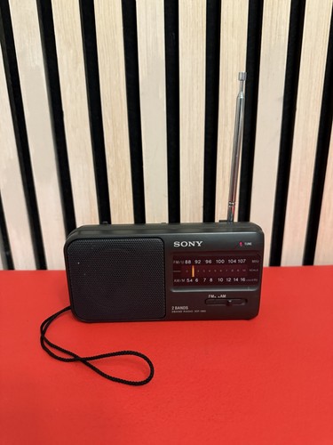 Sony icf 390 band fm - sony, 2