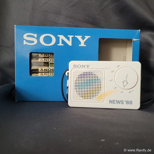 Sony icf taschenradio - icf-1, news