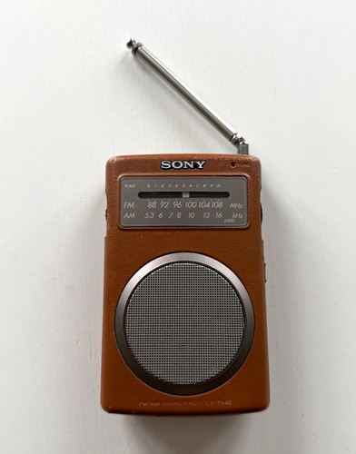 Sony icf tr40 taschenradio - sony, icf-tr40