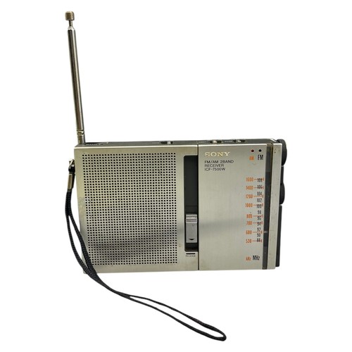 Sony icf 7500w radio band - radio, 2