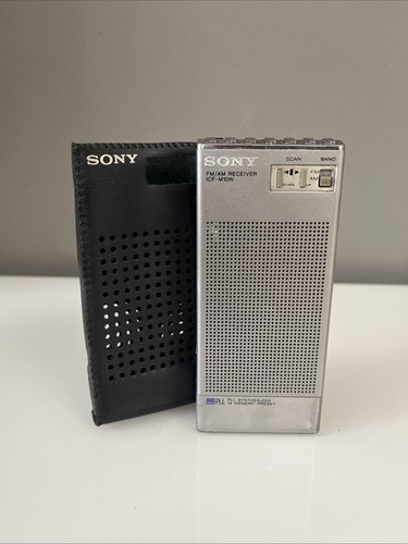 Sony icf m10w receiver radio - sony,