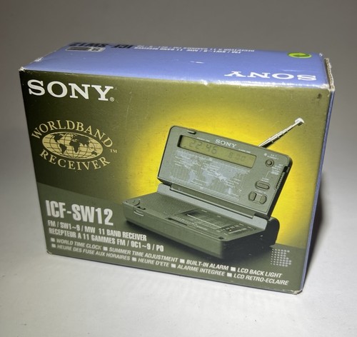 Sony icf sw12 - icf-sw12, weltempfänger
