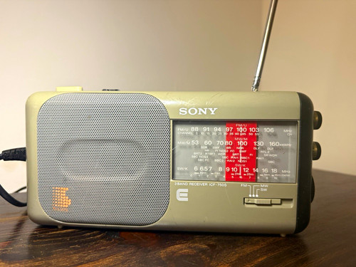 Sony icf 750s fm - sony, am/fm