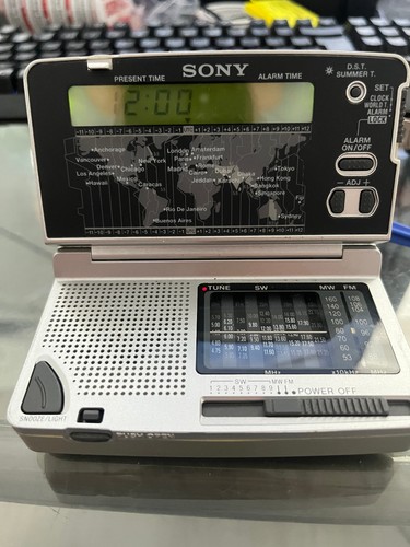 Sony icf sw12 world time - sony, icf-sw12