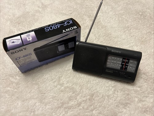 Sony icf 480s band receiver - sony, 3-band