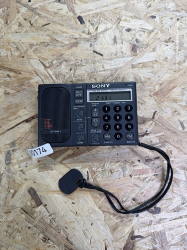 Sony icf sw1 - icf-sw1, weltempfänger