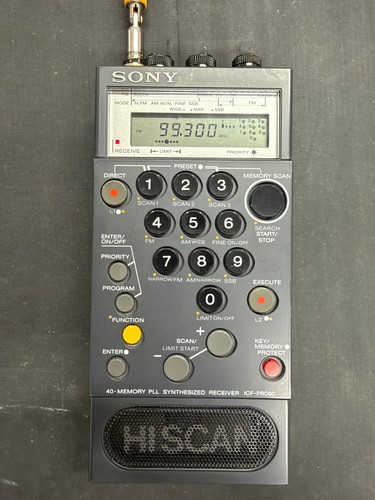 Sony icf pro - sony,