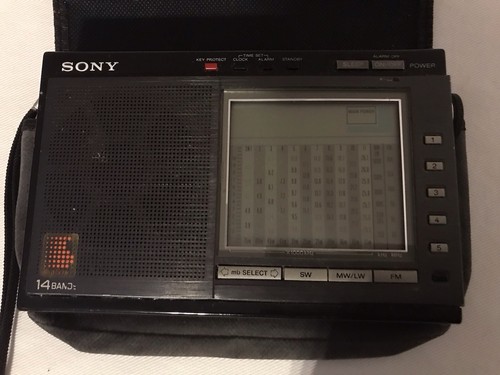Sony icf 7600 world radio - da,
