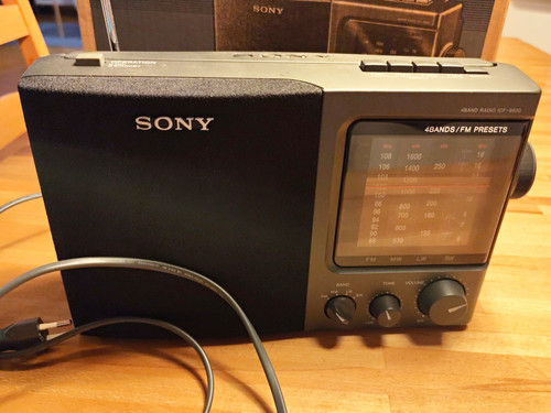 Sony icf 9600 band - sony, icf-9600