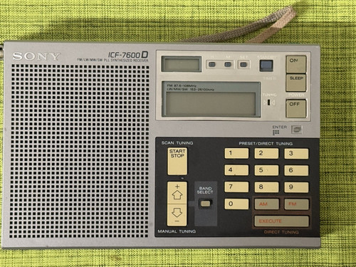 Sony icf 7600d - icf-7600d, taschenradio