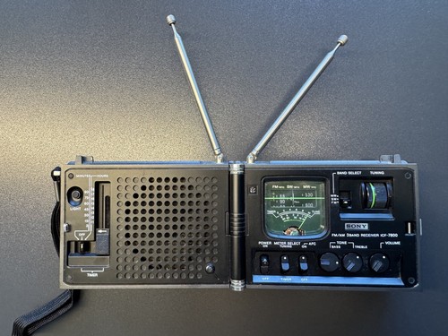 Vintage sony icf - icf-7800, fm/am