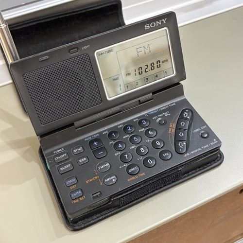 Sony icf sw100 weltempfänger - sony,