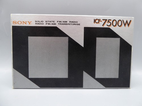 Sony icf 7500 - icf-7500, radio