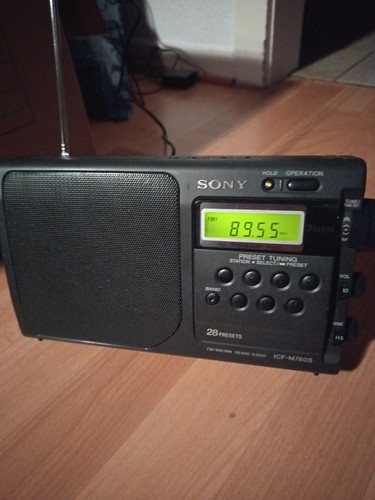 Sony icf m760s mw kw - -, fm/mw/kw