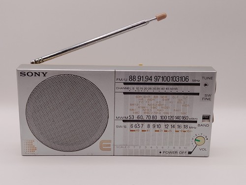 Sony icf tragbares radio - sony,