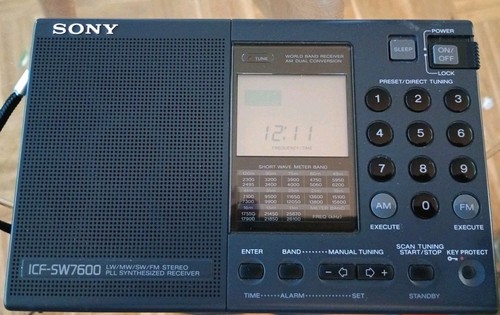 Sony icf sw7600 weltempfänger - icf-sw7600,