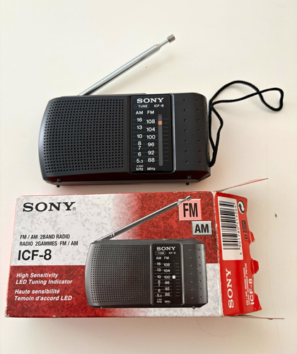 Sony icf 2 band - am/fm, 2-band