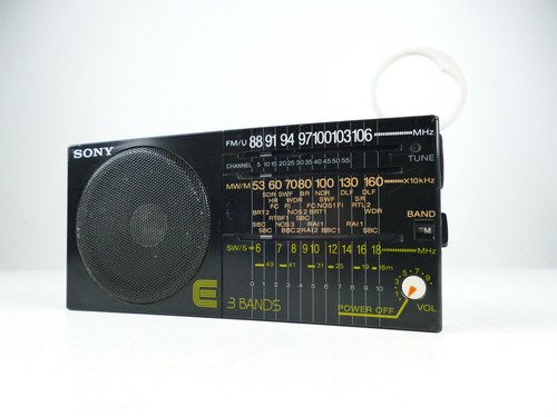 Sony icf band radio - sony,