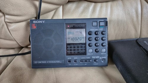 Sony icf sw7600 weltempfänger - sony,